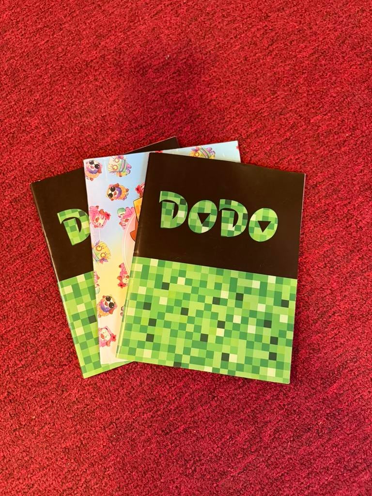 Dodo schrift 3X, Verzamelen, Ophalen of Verzenden, 2000 tot heden