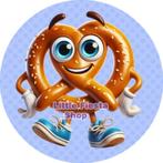 LF6770 icing frosting krakeling 20cm eetbare taart print top, Hobby en Vrije tijd, Ophalen of Verzenden, Nieuw, Taarten, Versiering
