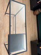 IKEA VITTSJÖ Laptoptafel - Strak Design!, Ophalen, Gebruikt, 50 tot 100 cm, Glas