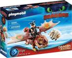 70729 Dragons Fishlegs and Meatlug / Vissenpoot en Speknekje, Ophalen of Verzenden, Nieuw, Complete set
