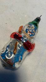 Vintage antieke kerstbal, sneeuwman, Diversen, Kerst, Ophalen of Verzenden, Zo goed als nieuw