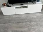 IKEA BESTA tv meubel wit hoogglans, Huis en Inrichting, Ophalen, Zo goed als nieuw