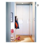 1 pax-deur fardal 50 cm x 229 hoogglans wit, Huis en Inrichting, Minder dan 25 cm, Metaal, Zo goed als nieuw, 200 cm of meer
