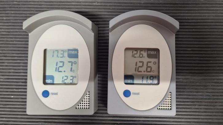 TFA GLE Buitenthermometer, Audio, Tv en Foto, Weerstations en Barometers, Zo goed als nieuw, Ophalen of Verzenden