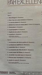 Dubbel LP Georges Brassens, Ophalen of Verzenden, Zo goed als nieuw, 12 inch