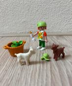 Playmobil 4674 Meisje met de geitjes complete set!, Ophalen of Verzenden, Zo goed als nieuw, Complete set