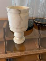 Natuursteen albast albasten albaster lamp waxinelichtje, Ophalen of Verzenden