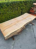 Mooie eiken boomstambladen 245x80x6 cm, Ophalen, Zo goed als nieuw, 250 cm of meer, Planken