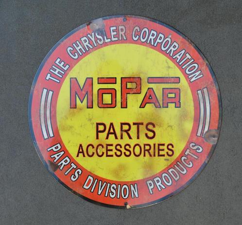 Mopar parts accessoires ‘roestig’ bord | Dodge Chrysler JEEP, Verzamelen, Merken en Reclamevoorwerpen, Nieuw, Reclamebord, Ophalen of Verzenden