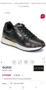 Guess dames sneakers maat 40, Kleding | Dames, Schoenen, Ophalen of Verzenden, Zo goed als nieuw, Sneakers of Gympen