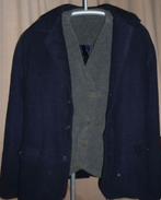 Klassiek heren colbert jas en vest, Ophalen of Verzenden, Gedragen, Maat 52/54 (L), Blauw