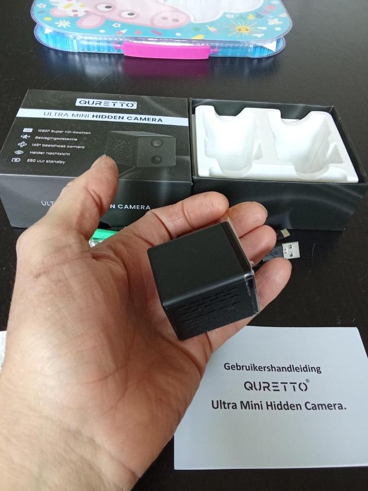 Mini Verborgen Camera met Bewegingssensor Spy camera, Audio, Tv en Foto, Videobewaking, Nieuw, Binnencamera, Ophalen of Verzenden