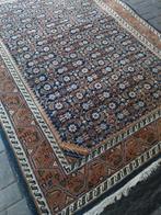Perzisch vintage vloerkleed wol., Ophalen, Blauw, 200 cm of meer, Zo goed als nieuw