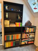 Ikea billy boekenkast zwart, Huis en Inrichting, Ophalen, 200 cm of meer, 50 tot 100 cm, Zo goed als nieuw