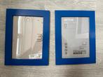 2x Donkerblauwe IKEA fotolijstjes 13x18cm, Huis en Inrichting, Ophalen, Gebruikt, Hout, Minder dan 50 cm
