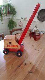 Houten hijskraan, Ophalen, Gebruikt