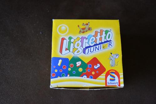 set junior en ligretto junior, Hobby en Vrije tijd, Gezelschapsspellen | Kaartspellen, Gebruikt, Verzenden