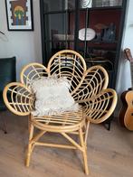 Rotan vlinderstoel zgan, Huis en Inrichting, Stoelen, Ophalen, Zo goed als nieuw, Bruin, Eén