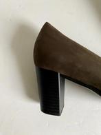 H941 Gabor maat 38,5=5,5 pumps schoenen hak bruin, Bruin, Gabor, Ophalen of Verzenden, Zo goed als nieuw