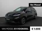 Hyundai Kona EV Fashion 39 kWh, Auto's, Hyundai, Met garantie (alle), Zwart, 39 kWh, Ford A1 Occasion