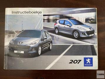 Instructieboekje Peugeot 207 2009 Nederlands beschikbaar voor biedingen