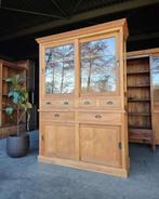 Buffetkast teakhout met open zijkanten | Vitrinekast #2517, Niet ingevuld, Gebruikt, 200 cm of meer, 150 tot 200 cm