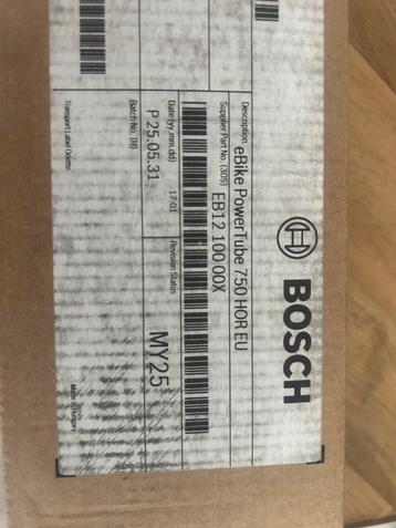 Bosch Powertube 750 Frame fietsaccu SMART nieuw in doos beschikbaar voor biedingen