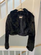 MANGO ZWART WINTER TEDDY JAS, MAAT; M, Maat 38/40 (M), Mango, Zwart, Ophalen of Verzenden