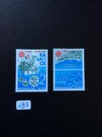 Monaco postzegels 1986 pfr M 1746/7, Ophalen of Verzenden, Monaco, Postfris