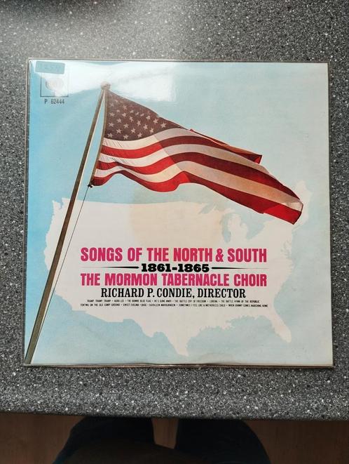 Songs Of The North & South 1861-1865 Mormon Tabernacle Choir, Cd's en Dvd's, Vinyl | Overige Vinyl, Zo goed als nieuw, Ophalen of Verzenden
