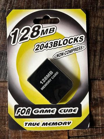128 MB geheugenkaart voor de gamecube nieuw beschikbaar voor biedingen
