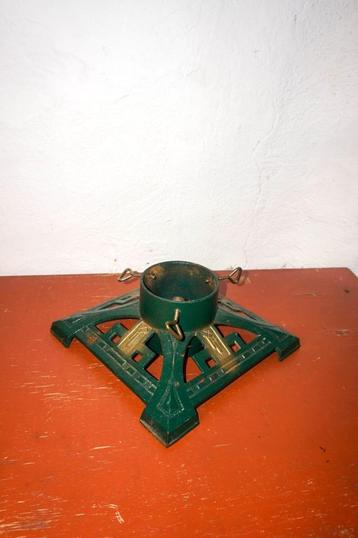 vintage gietijzeren kerstboomstandaard * art deco boomhouder beschikbaar voor biedingen
