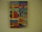 schilderij print strand zee zomer sfeer vakantie decoratie, Ophalen of Verzenden