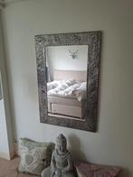Zilveren Spiegel - 80x120 cm, Ophalen, 100 tot 150 cm, Zo goed als nieuw, 75 tot 100 cm