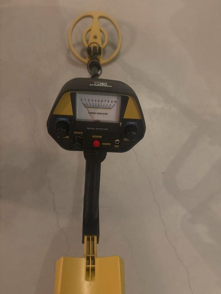 Mac Gyver Metaaldetector - Nieuw!, Hobby en Vrije tijd, Metaaldetectors, Nieuw, 30 cm of minder, Overige merken, Discriminatie metaaldetectie