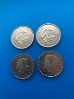 Nederlandse Guldens - Juliana & Beatrix, 1 gulden, Koningin Juliana, Zilver, Verzenden