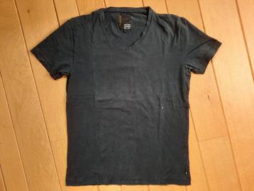 Jack & Jones t- shirt V- hals zwart maat S beschikbaar voor biedingen