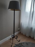 Staande schemerlamp, vintage poot uit de jaren 50, zwart, Huis en Inrichting, Ophalen, Gebruikt, 150 tot 200 cm