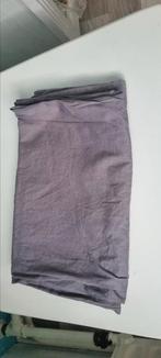 2 grijze kussenslopen 70x55 100% katoen, Tweepersoons, Ophalen of Verzenden, Zo goed als nieuw, Kussen