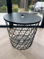 Bijzettafel/mand ikea t.e.a.b., Huis en Inrichting, Tafels | Bijzettafels, Ophalen, Minder dan 45 cm, Minder dan 55 cm, Gebruikt