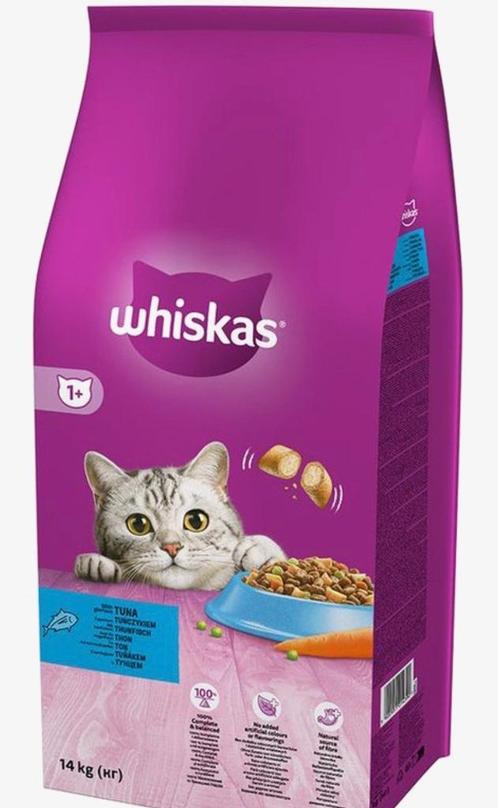 Whiskas Adult Tonijn met Groenten 14kg, Dieren en Toebehoren, Dierenvoeding, Kat, Ophalen of Verzenden