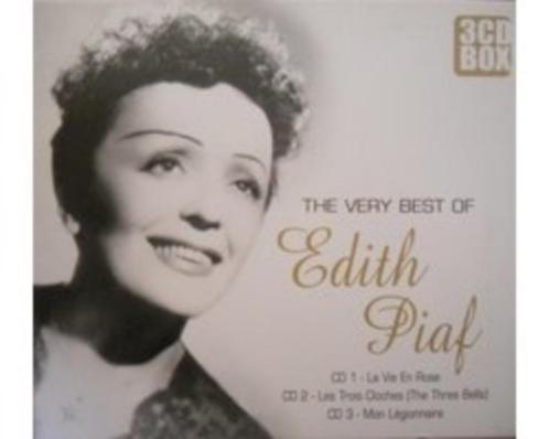3-Cd Edith Piaf - La Vie En Rose/Les Trois/Mon Legionnaire, Cd's en Dvd's, Cd's | Franstalig, Nieuw in verpakking, Ophalen of Verzenden