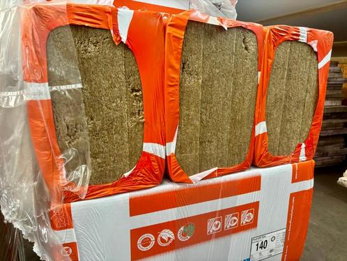 Knauf Steenwol isolatie platen 140mm dik € 12,99 excl btw, Doe-het-zelf en Verbouw, Isolatie en Afdichting, Nieuw, Steenwol, 12 cm of meer