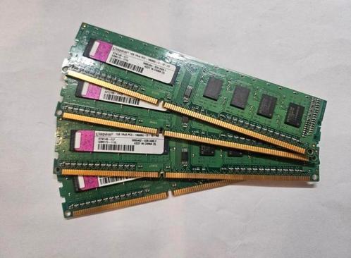 Kingston 4GB 1Rx8 PC3-10600U DDR3 PC Geheugen, Computers en Software, RAM geheugen, Zo goed als nieuw, Desktop, 4 GB, DDR3, Ophalen of Verzenden