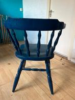 2 prachtige stoelen gratis op te halen.  Kleur blauw., Huis en Inrichting, Stoelen, Ophalen, Zo goed als nieuw, Blauw
