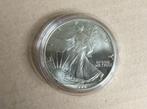 1 Oz Amerikaanse Silver Eagle munt 1990 US Mint, Ophalen of Verzenden, Zilver