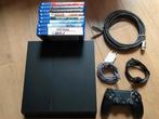Playstation 4 met alle benodigde aansluitkabels, een control, Ophalen of Verzenden, Met 1 controller, Original, Gebruikt
