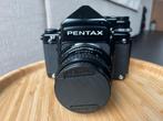 Pentax 67 met 105mm lens en TTL prisma, Ophalen of Verzenden, Gebruikt, Spiegelreflex, Pentax