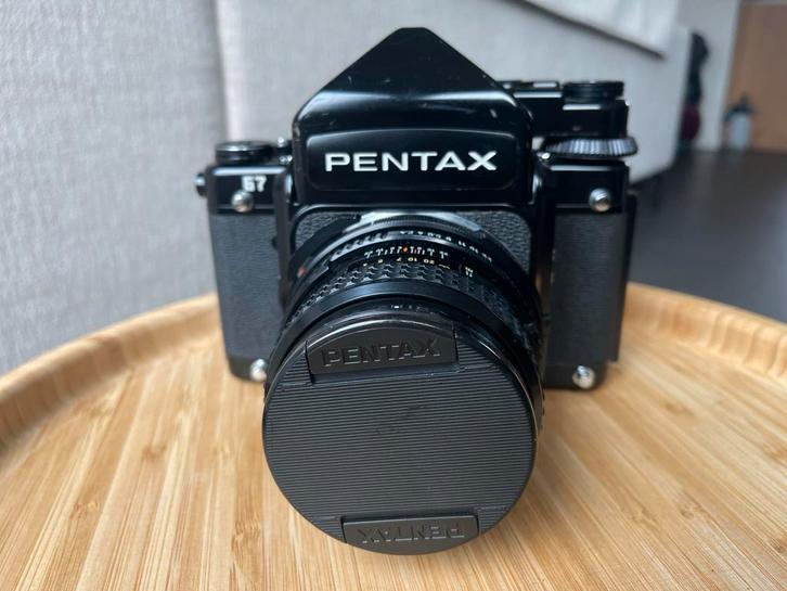 Pentax 67 met 105mm lens en TTL prisma, Audio, Tv en Foto, Fotocamera's Analoog, Gebruikt, Spiegelreflex, Pentax, Ophalen of Verzenden
