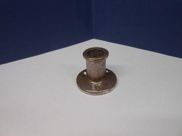 Vlaggenstokhouder, 16 mm, messing verchroomd, recht beschikbaar voor biedingen